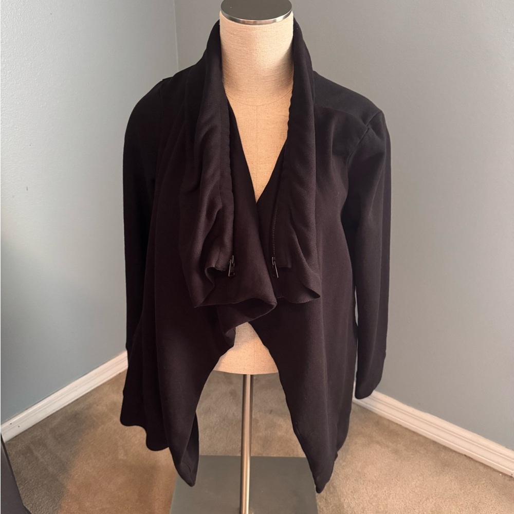 All Saints Black Dahlia Sweat Cardigan